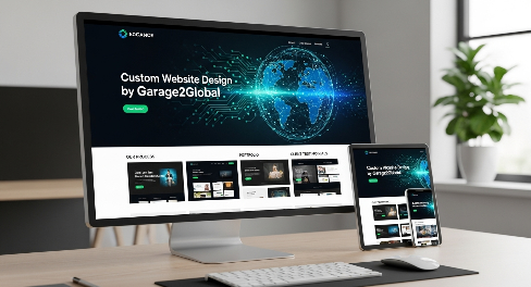 Custom Website Design by Garage2Global