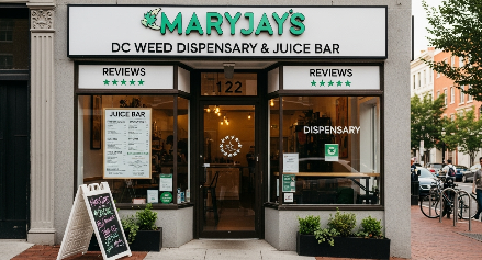 MaryJays DC Weed Dispensary Juice Bar Washington Reviews